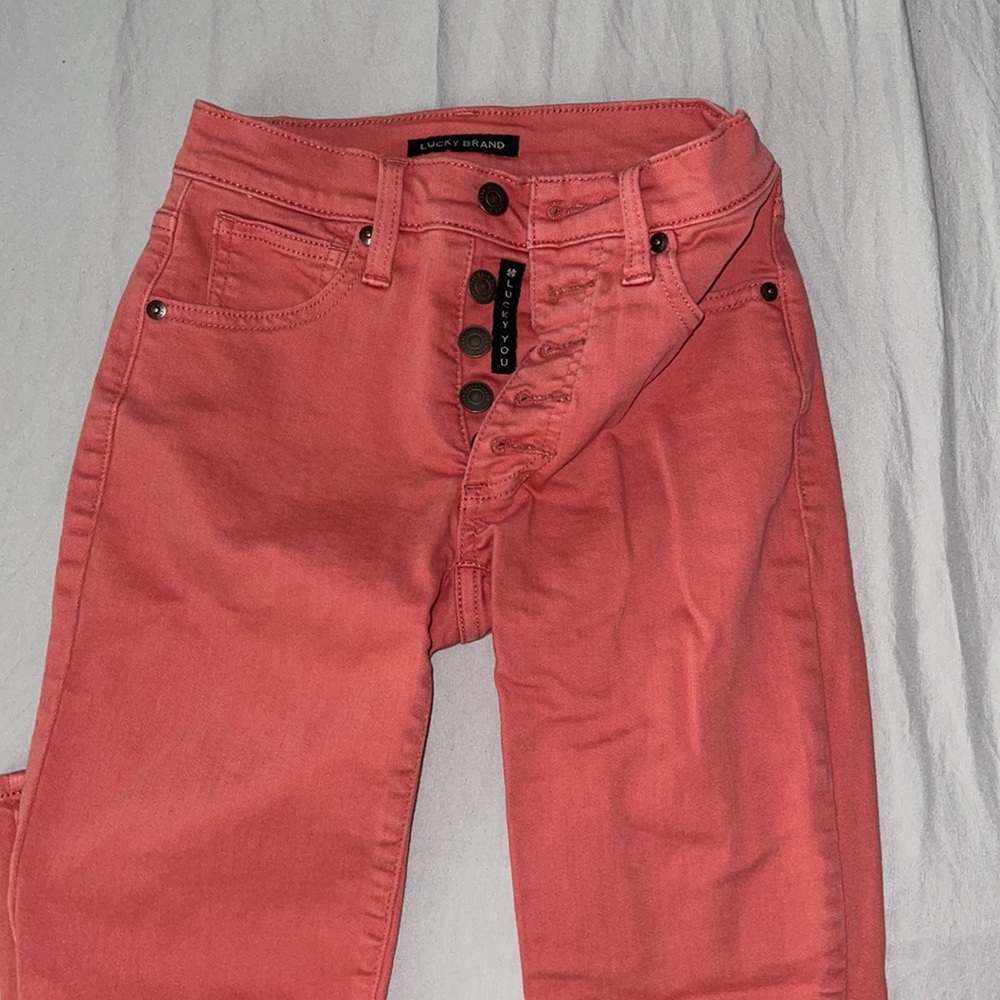 Lucky Brand Crop Skinny Jeans